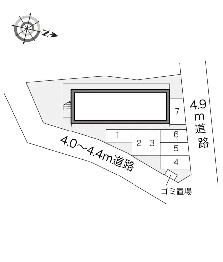 ★手数料０円★小田原市小船　月極駐車場（LP）